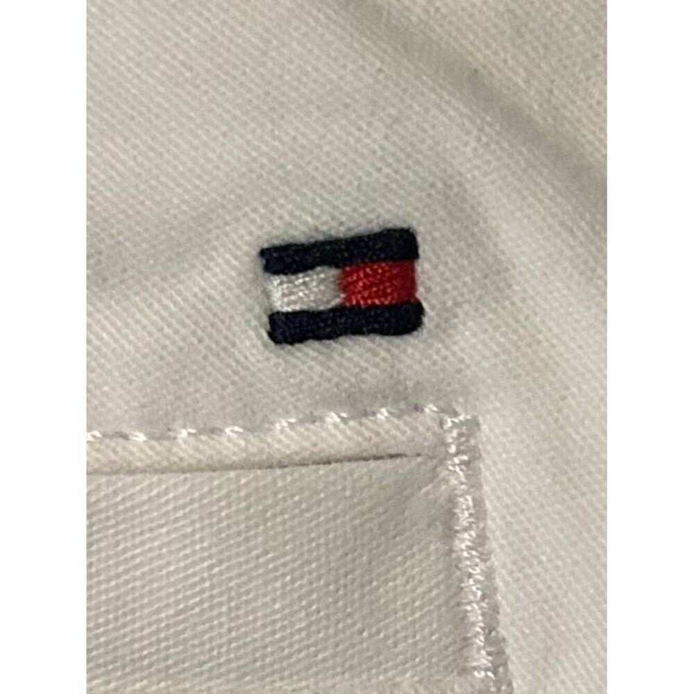 Women's, Tommy Hilfiger, White, Mid-Rise, White, Shorts, Size 12 - Picture 4 of 6